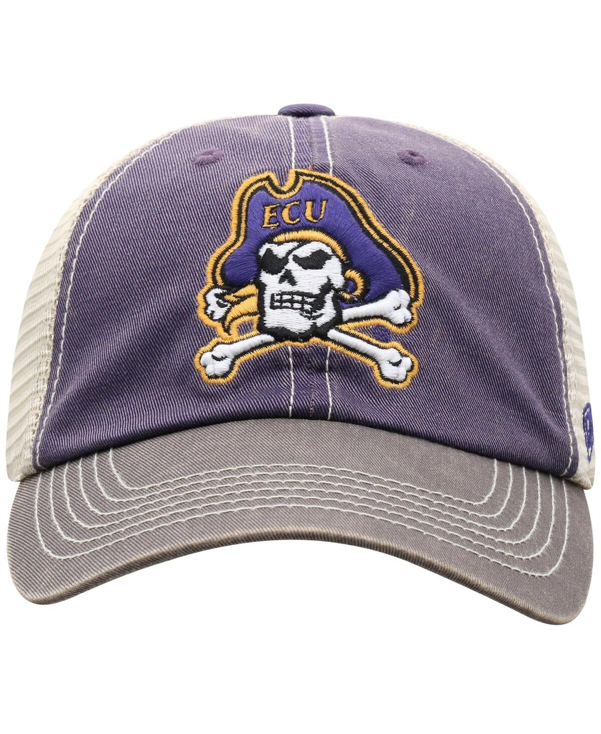 Top Of The World Men's Purple Ecu Pirates Victory Adjustable Hat In Purple