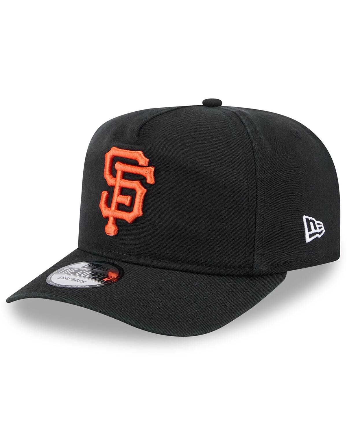 New Era Men's Black San Francisco Giants 2025 Jackie Robinson Day Golfer Adjustable Hat In Black