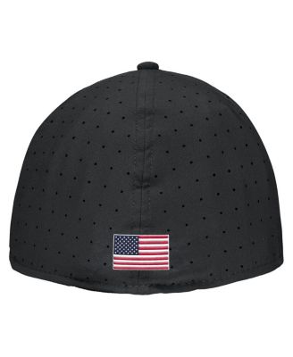 Men's Black Vanderbilt Commodores On-Field True Performance Baseball Fitted Hat