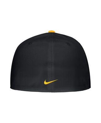 Men's Black Missouri Tigers On-Field Baseball Performance Fitted Hat
