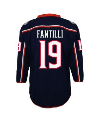 Big Boys and Girls&nbsp;Adam Fantilli Blue Columbus Blue Jackets Alternate Replica Player Jersey