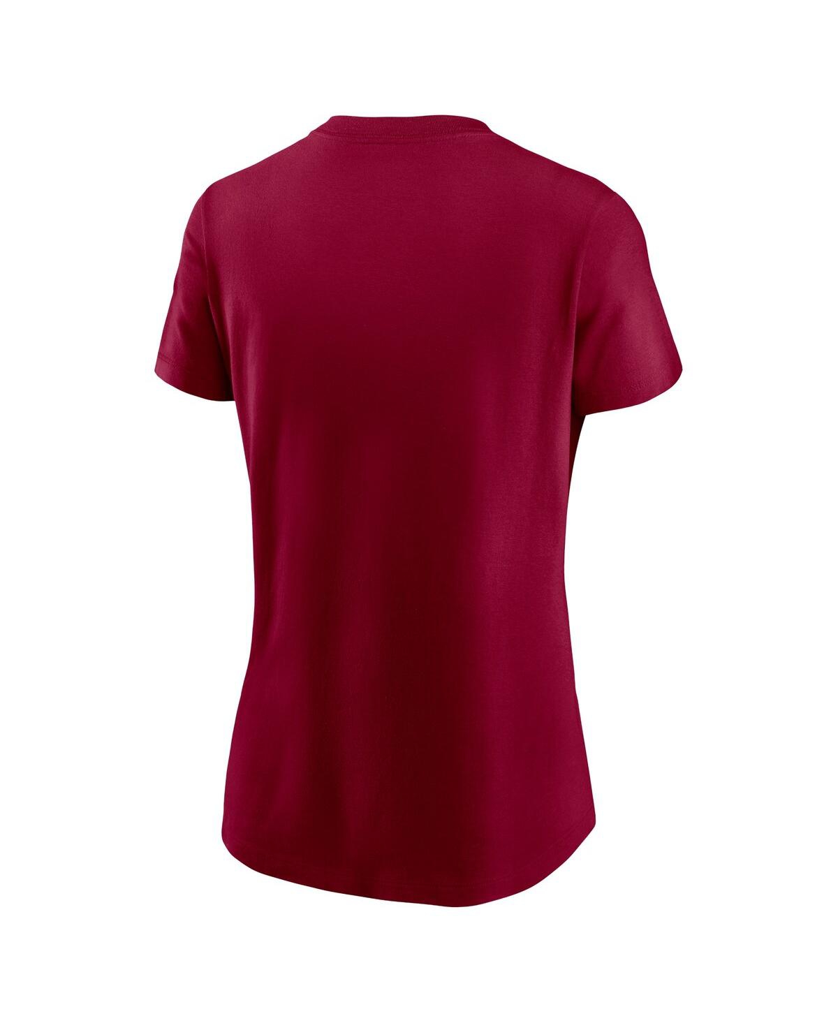 Nike Women's Burgundy Washington Commanders 90th Anniversary T-shirt In Burgundy