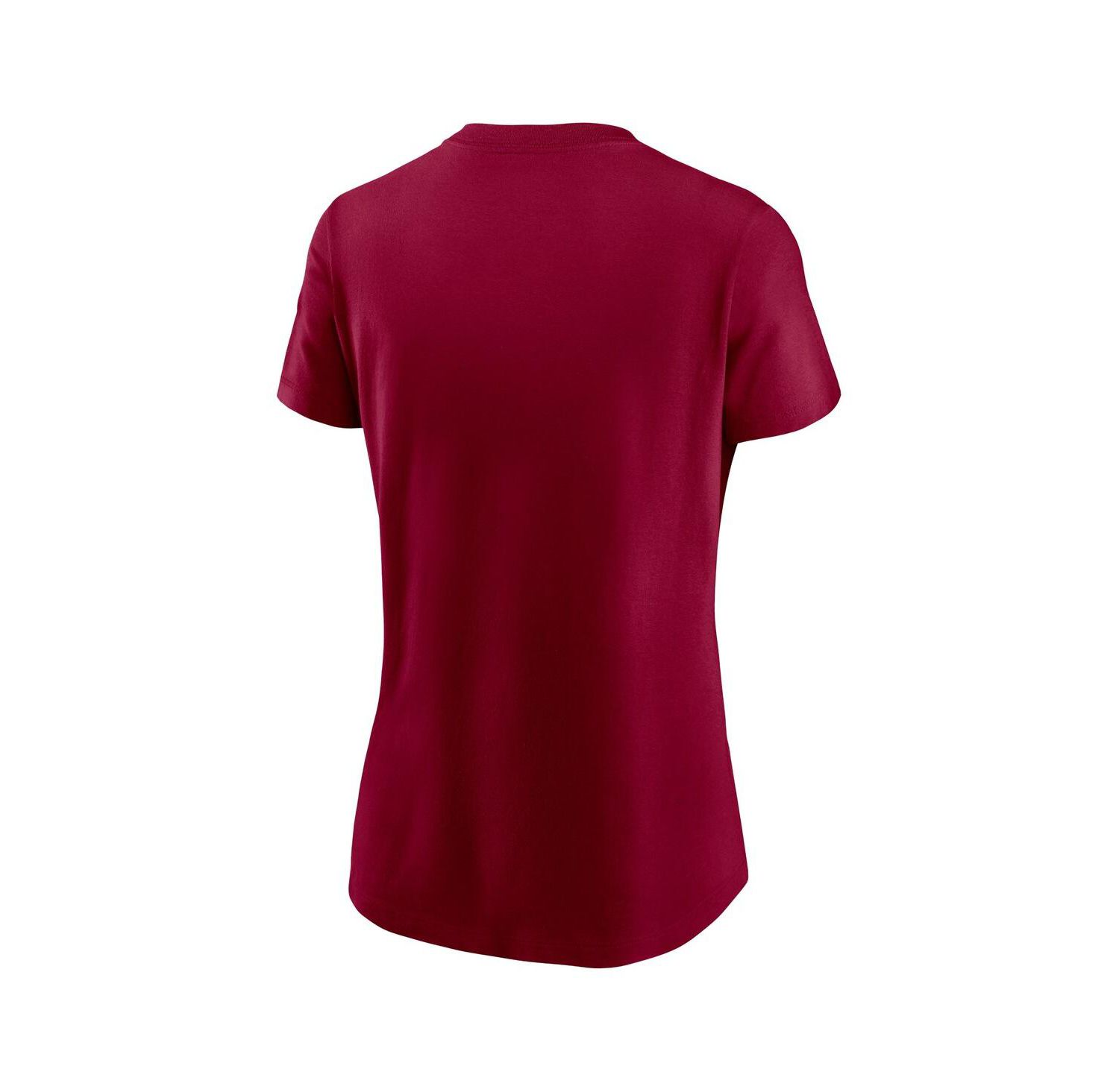 Women's Burgundy Washington Commanders 90th Anniversary T-Shirt