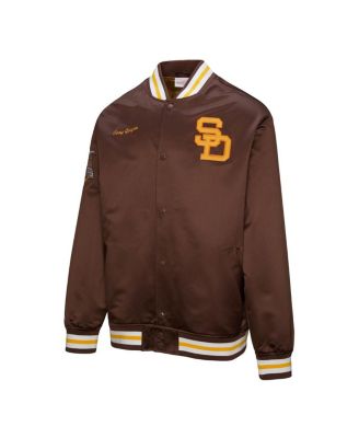 San Diego Padres ジャケット ブラウン Satin San Diego Padres 1969 Jacket - Jackets Masters