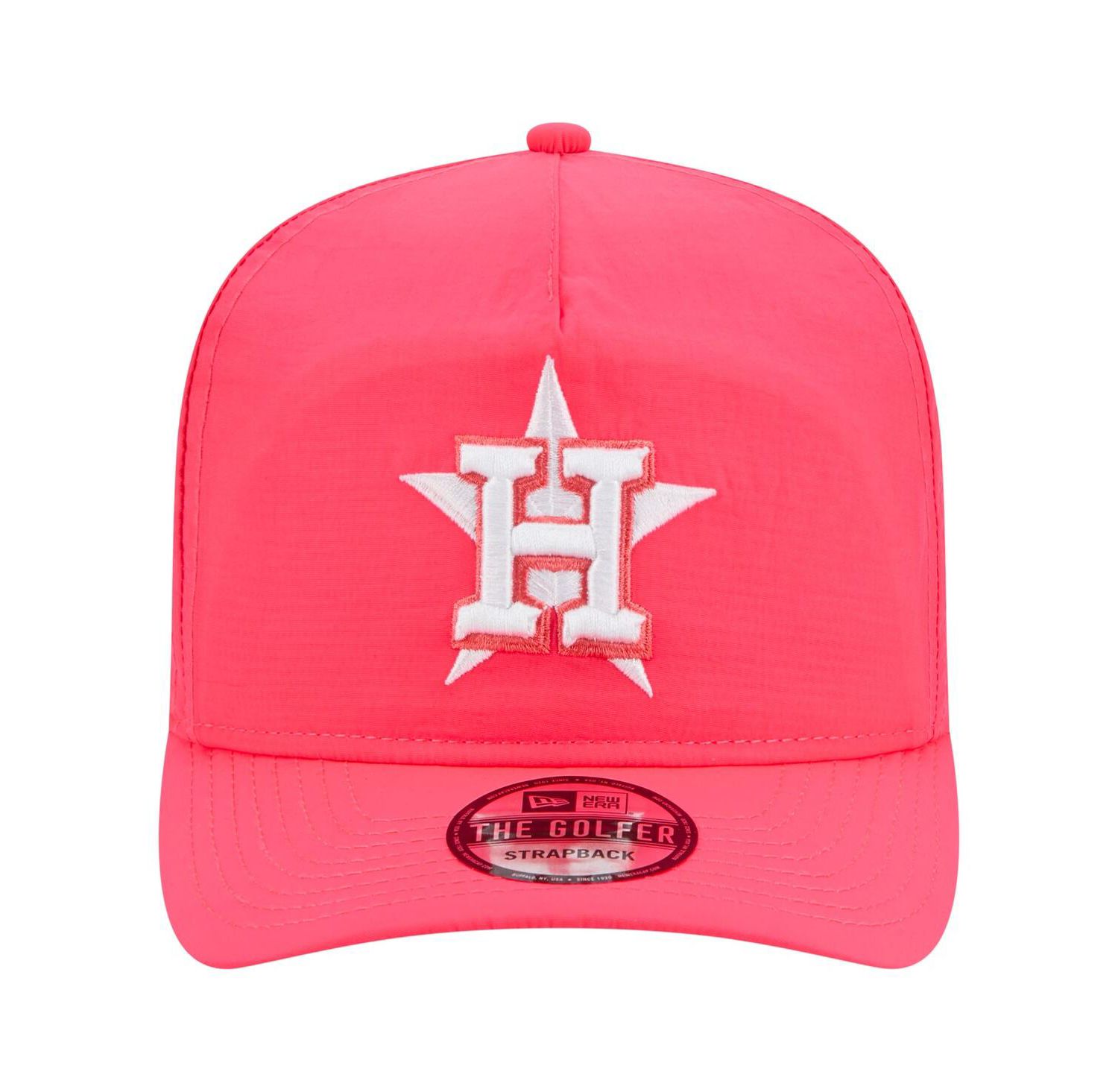 Men's Pink Houston Astros Everyday Golfer Adjustable Hat