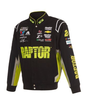 Men's Black William Byron Raptor Full-Snap Twill Uniform Jacket