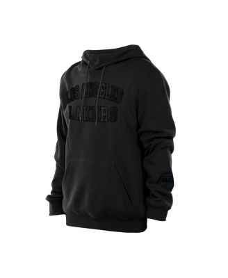 Men's Black Los Angeles Lakers Logo Select Premium Pullover Hoodie