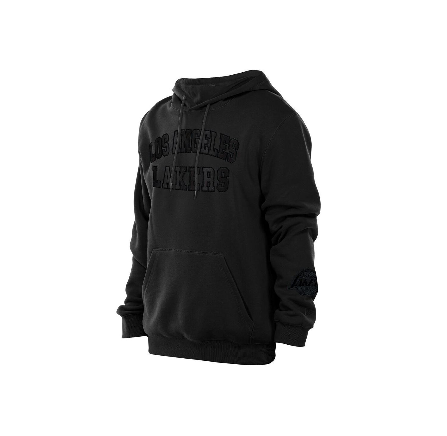 Men's Black Los Angeles Lakers Logo Select Premium Pullover Hoodie
