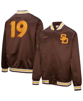 San Diego Padres ジャケット ブラウン Pro Standard Men's San Diego Padres MLB Mashup Rib Wool