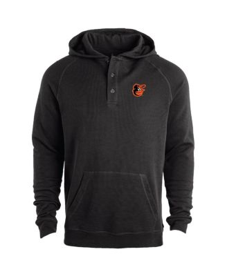 Dunbrooke - Men's Black Baltimore Orioles Montana Raglan Pullover Hoodie