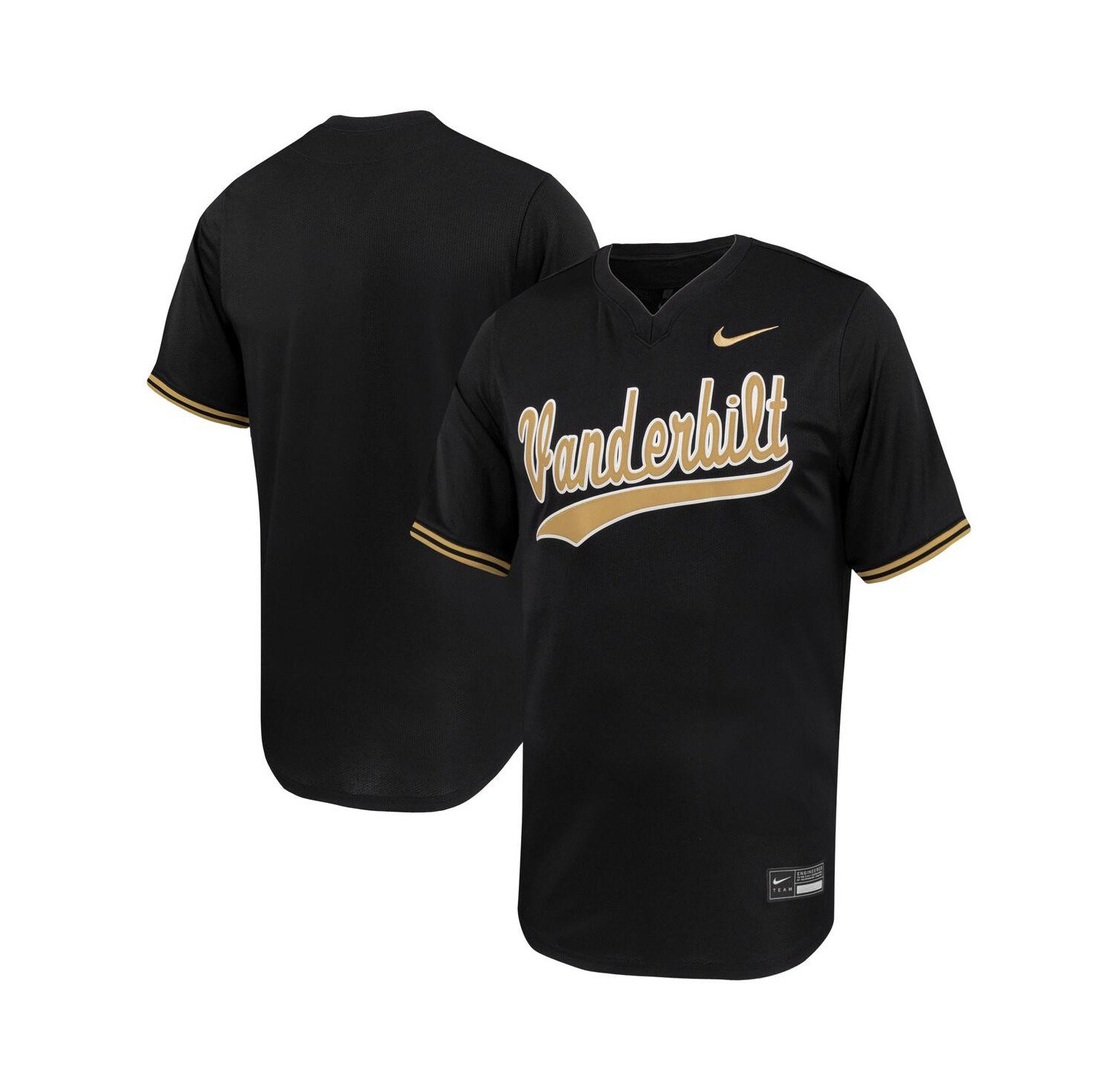 Men's Black Vanderbilt Commodores Limited Baseball Jersey