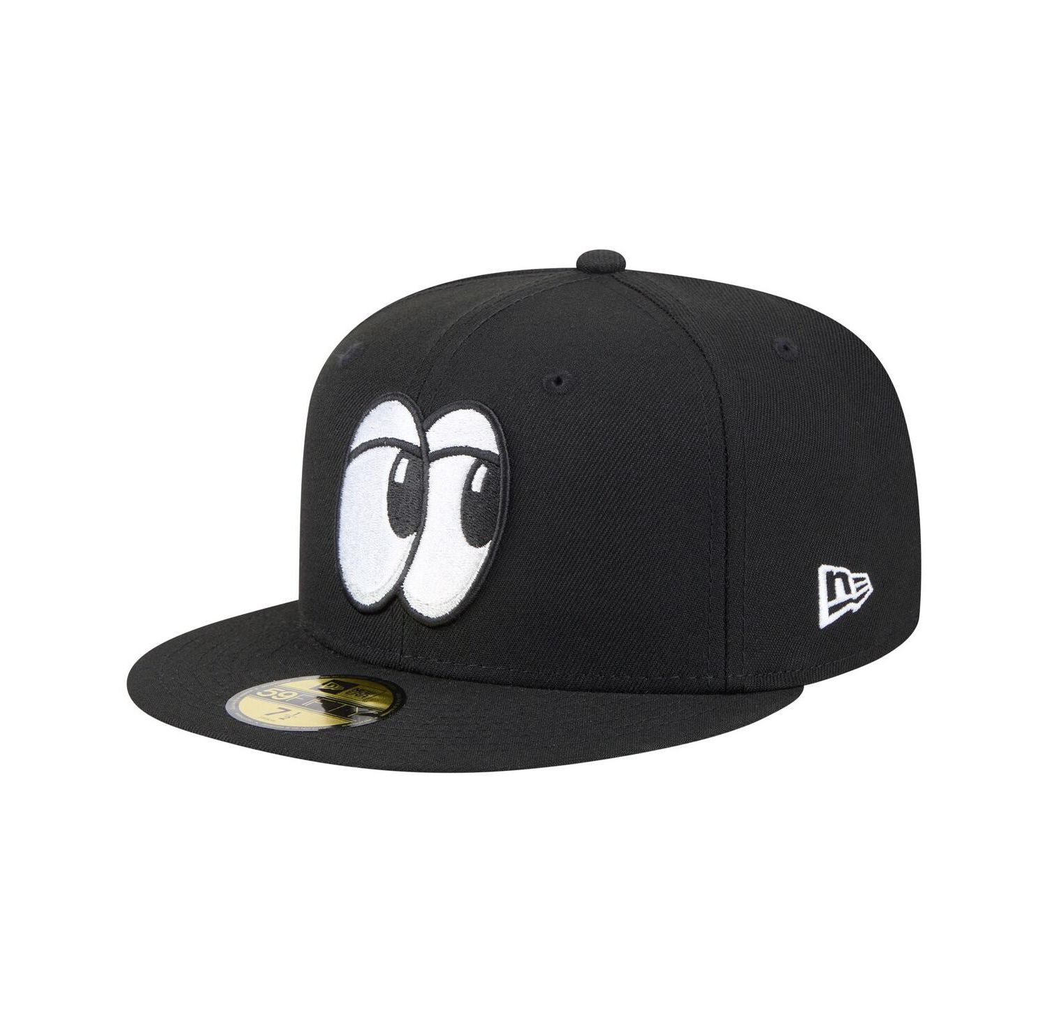 Men's Black Chattanooga Lookouts Authentic Collection 59FIFTY Hat