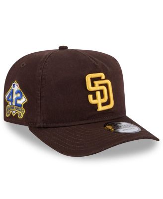 New Era - Men's Brown San Diego Padres 2025 Jackie Robinson Day Golfer Adjustable Hat