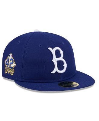 New Era - Men's Royal Brooklyn Dodgers 2025 Jackie Robinson Day Retro crown 59FIFTY Unstructured Hat