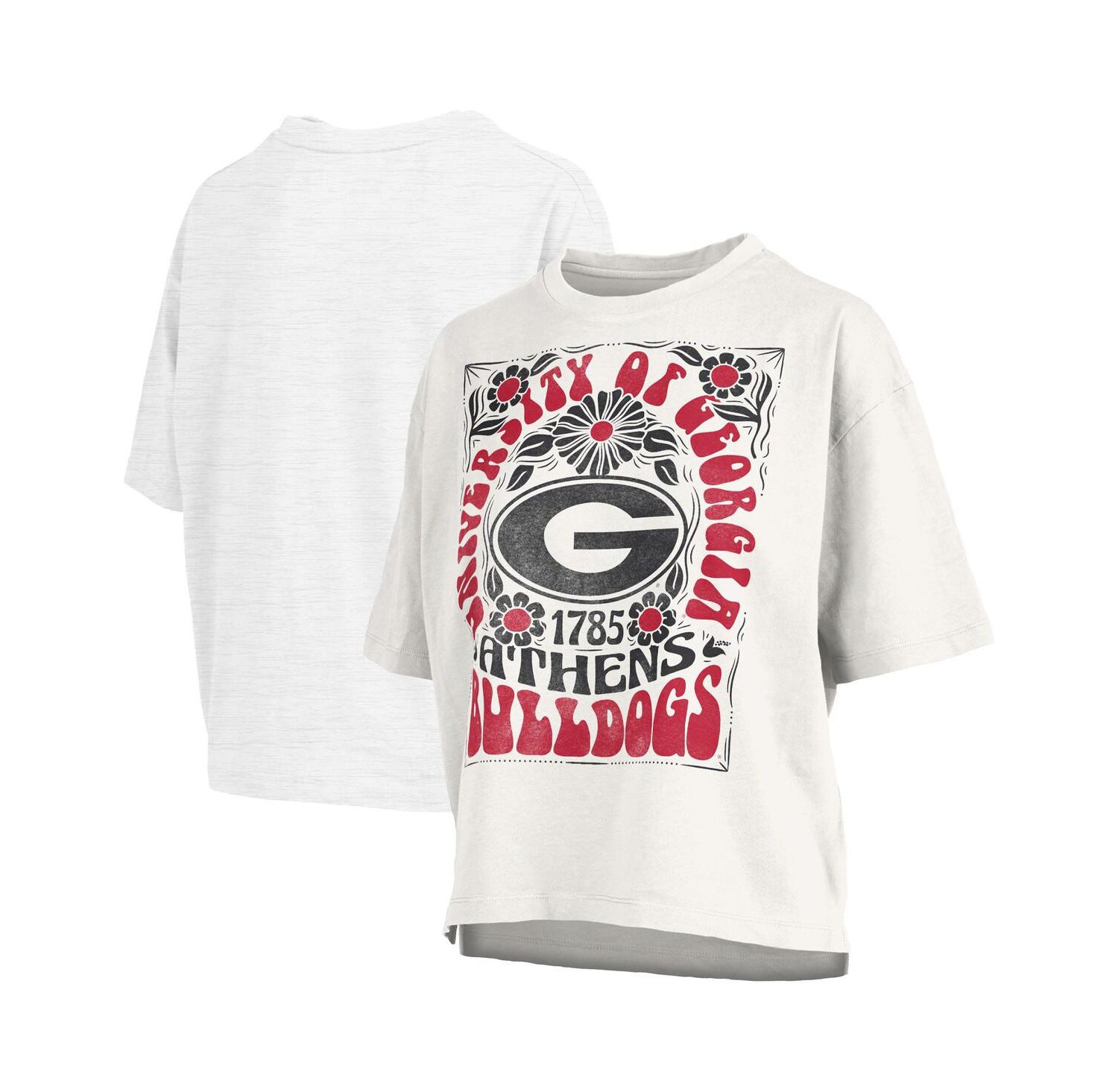 Women's White Georgia Bulldogs Harmony Oversized T-Shirt