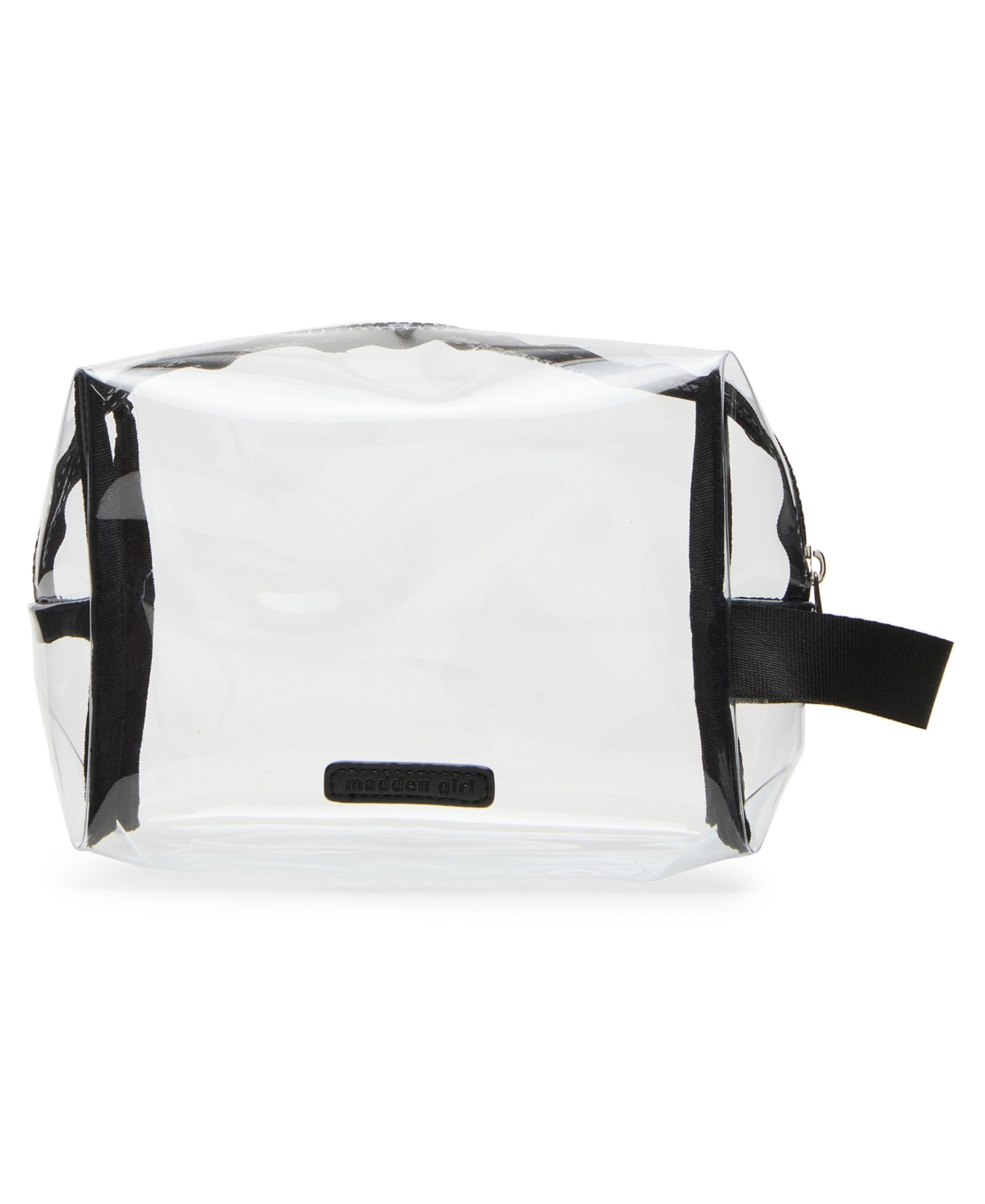 Eddiec Clear Zippered Pouch - Clear