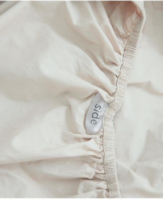 Organic Cotton Cool-Air Percale Fitted Sheet - California  King