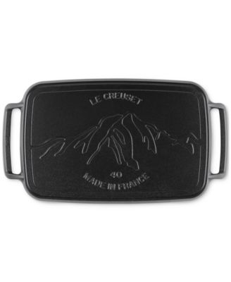 Alpine Outdoor Collection Enameled Cast Iron 15.75" Rectangular Griddle