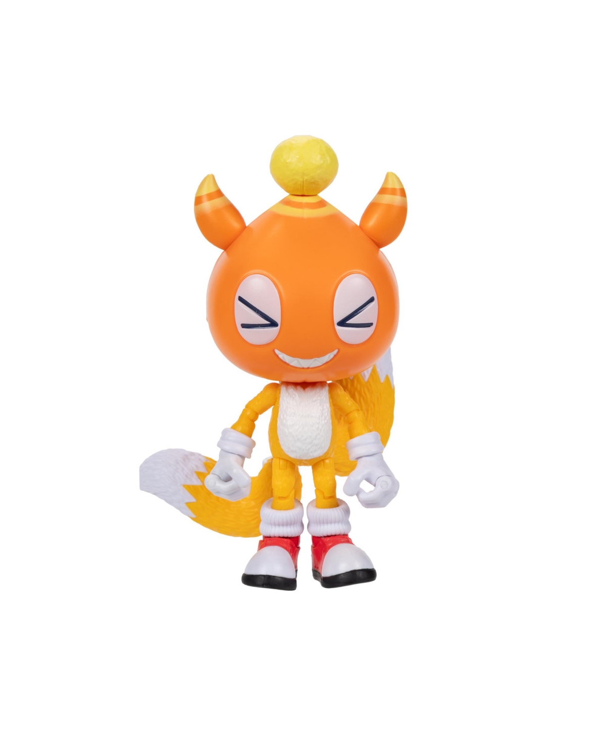 Sonic 3 Movie Tails With Chao Hat 5-inch Wave 2 Action Figure In Multicolor
