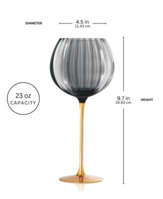 Posh Ballon Glasses, Set of 2