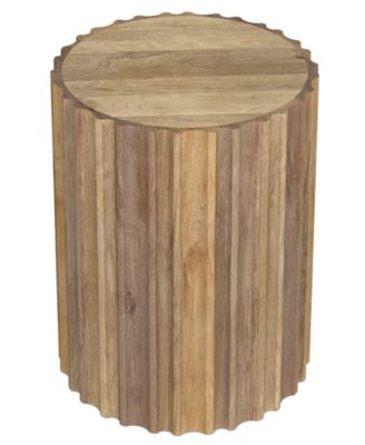 20" Mango Wood Rolf Side Table