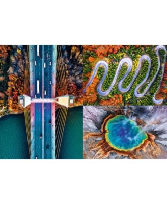 Prime 1500 Piece Puzzle - Aerial Mindblow: At the End of the Road