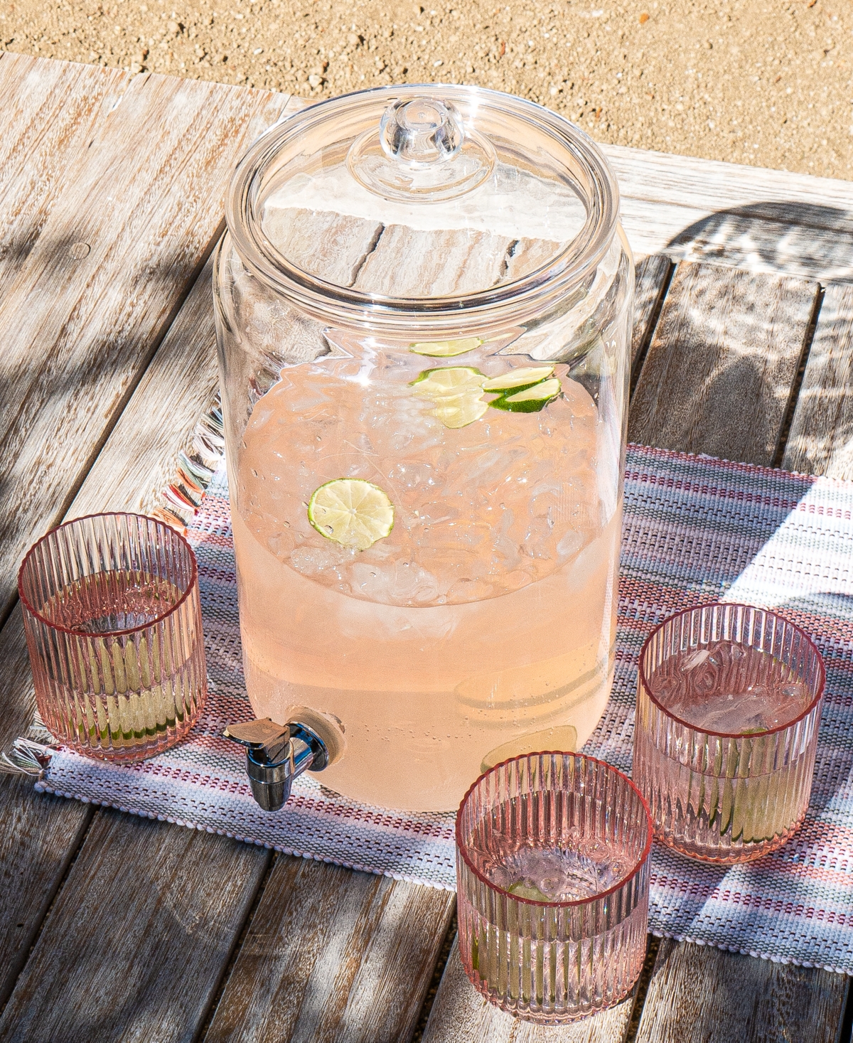 Tarhong Belize Dispenser In Clear