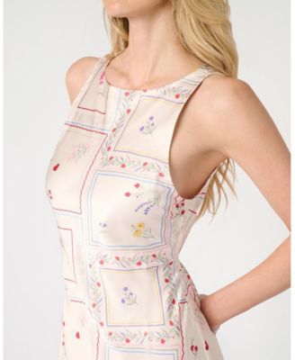 Women's Boat Neck Slip Dress