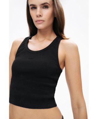 Women's Ribbed Crop Top