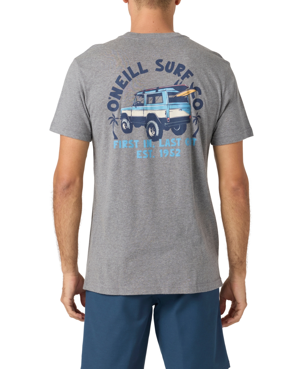 Men's Axelrad Short Sleeve T-Shirt - Heather gray
