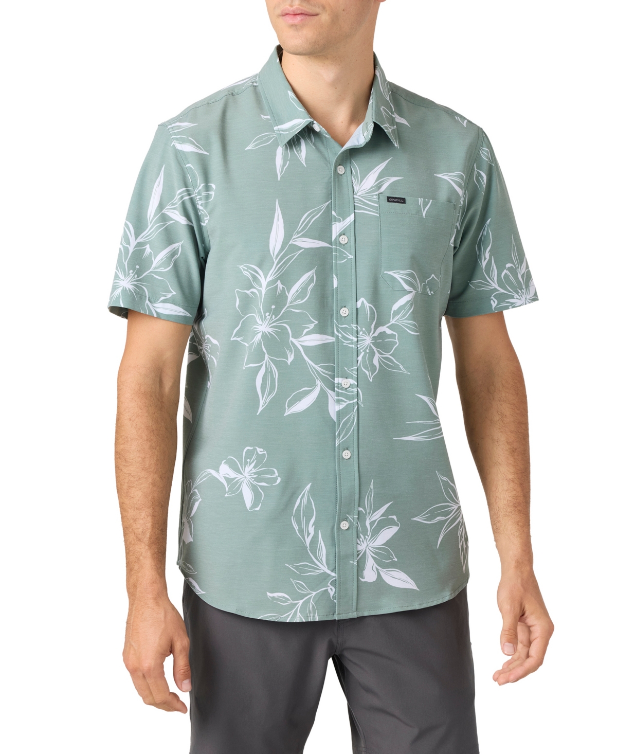 Men's Traveler Traverse Short Sleeve Relaxed Shirt - Sage