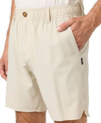 Men's Reserve Light Check Scallop Elastic Waist Shorts