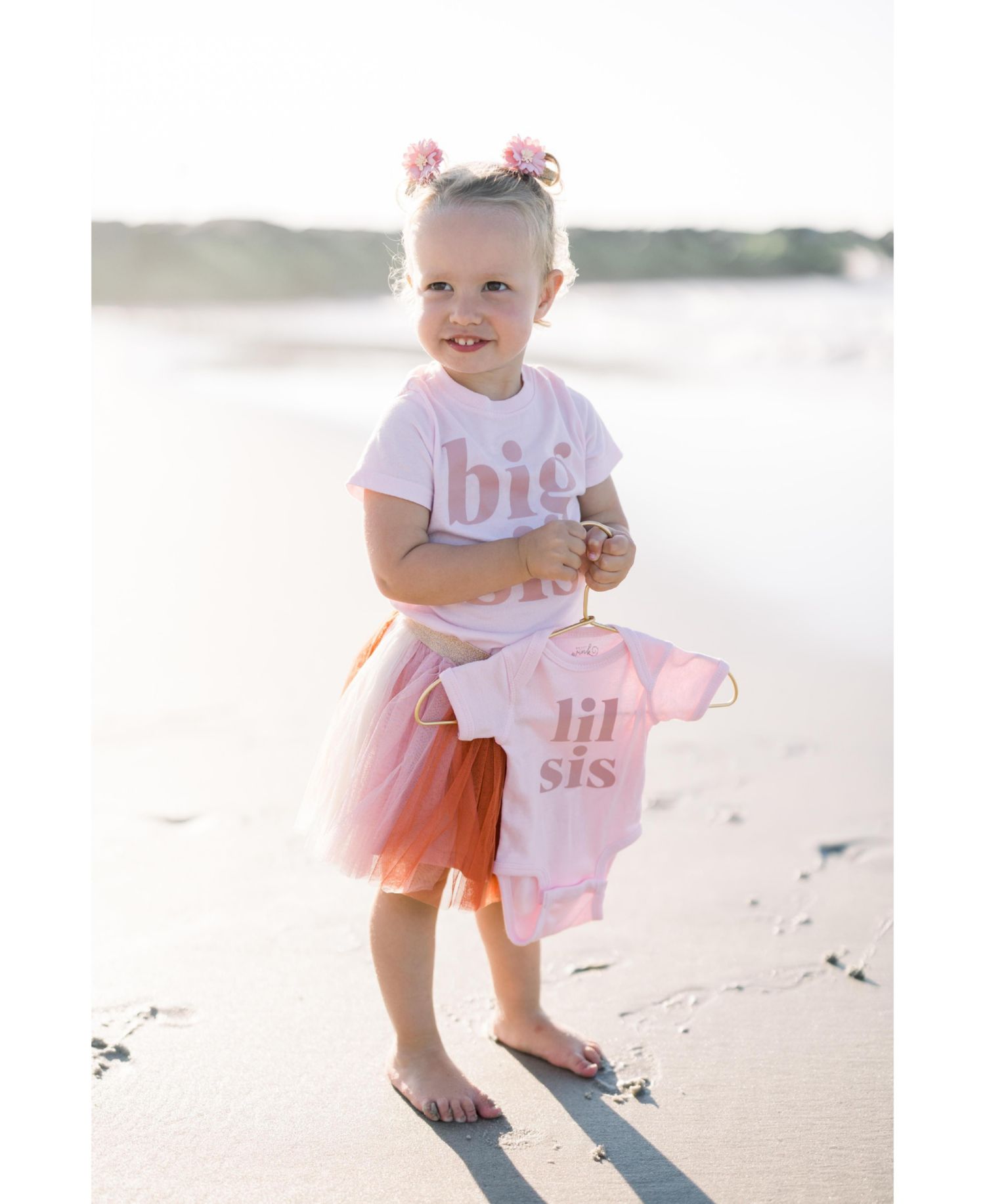 Baby Girls Lil Sis Short Sleeve Bodysuit
