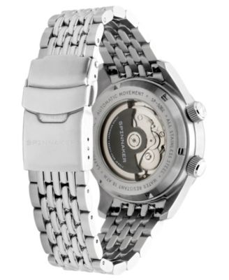 Men's Bradner Automatic Solid Stainless Steel Bracelet Watch, 42mm