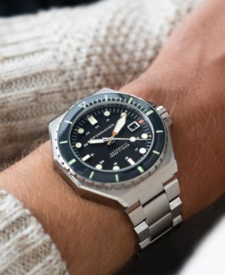 Men's Dumas Automatic Solid Stainless Steel Bracelet Watch, 44mm