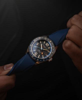 Men's Fleuss GMT Automatic Solid Stainless Steel Bracelet Watch, 43mm