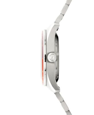 Men's Fleuss GMT Automatic Solid Stainless Steel Bracelet Watch, 43mm