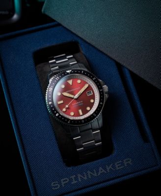 Men's Croft Pioneer Automatic Solid Stainless Steel Bracelet Watch, 42mm