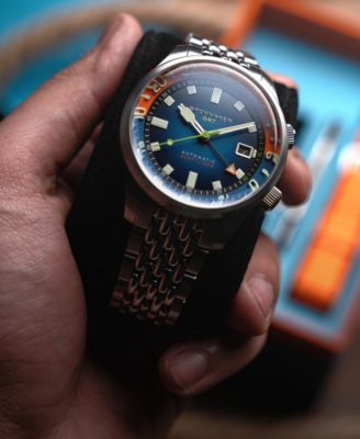 Men's Bradner GMT Automatic Solid Stainless Steel Bracelet Watch, 42mm