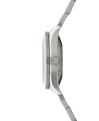 Men's Croft 42 Skeleton Automatic Solid Stainless Steel Bracelet Watch, 42mm