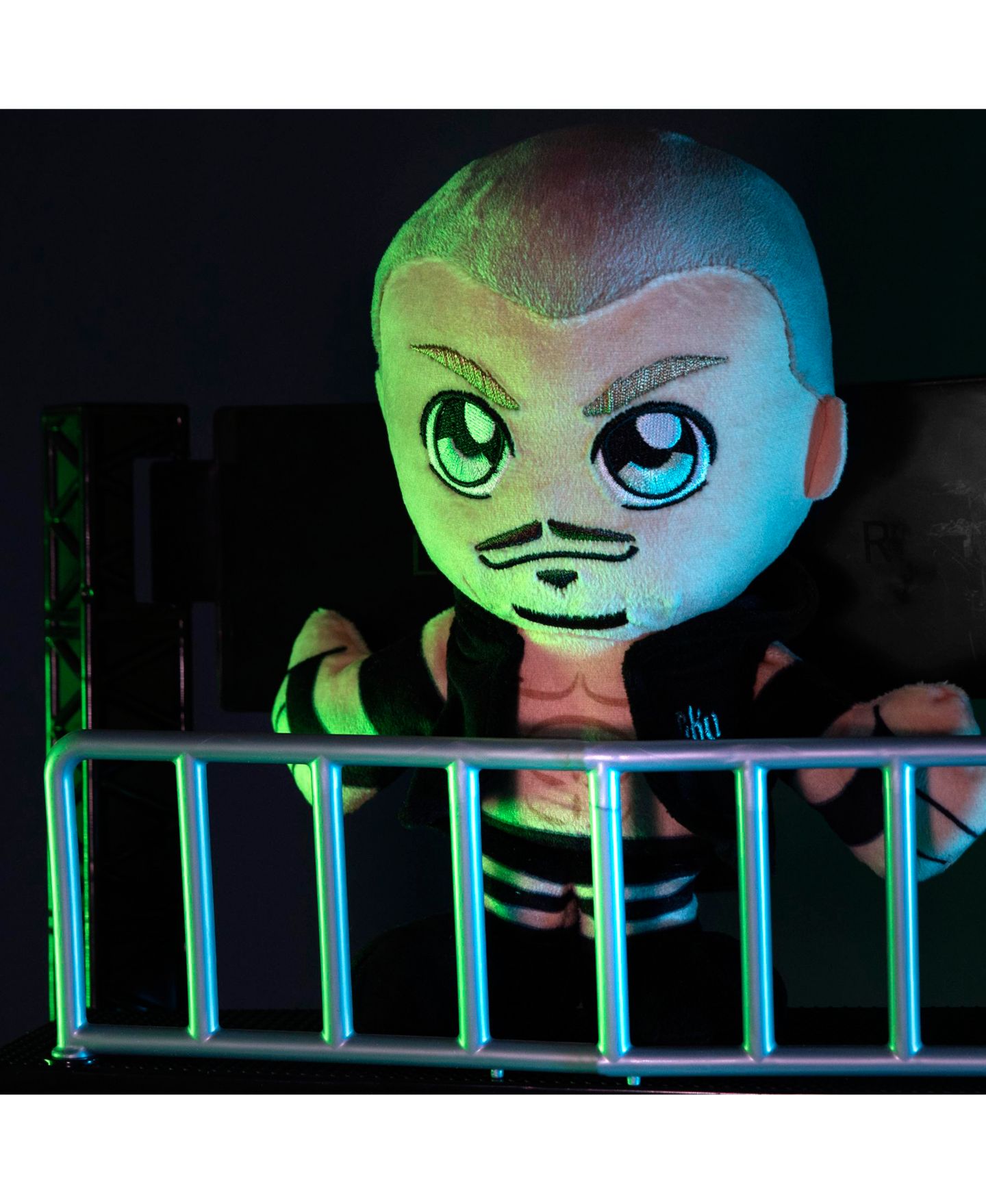 Детская мягкая игрушка Bleacher Creatures Randy Orton Chibi-Inspired 8" Kuricha Bean Bag Plush, цвет: Разноцветный — фото 7