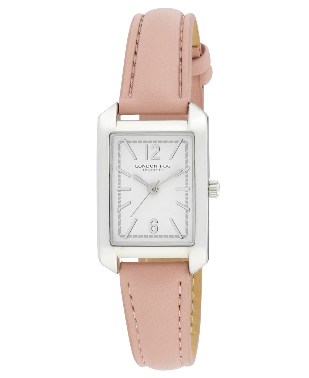 Unisex Chancery Pink Leather Watch, 22mm - Pink