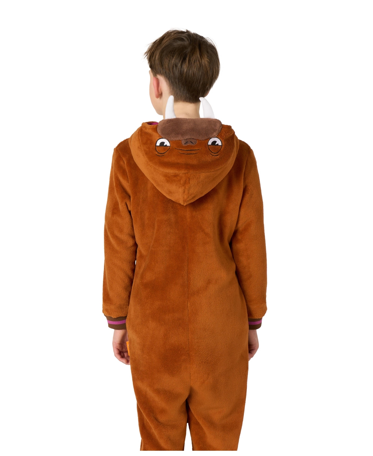 Opposuits Little And Big Boys Walrus Onesie In Beige