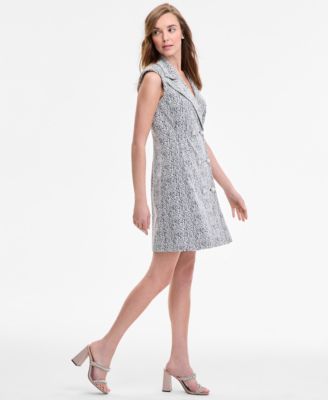 Women's Abstract Jaquard Knit Dress