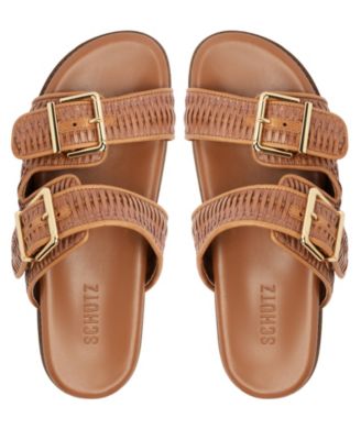 Women's Naomi Round Toe Flat Sandals