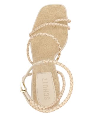 Women's Kaya Straw Stiletto Heel Sandals