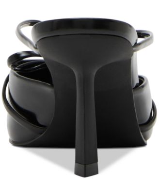 Bellsss Pointed-Toe Bow Dress Mules