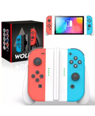 Detachable Controller Holder Grip For JOY CON Gamepad Switch Oled LED Indicator Display