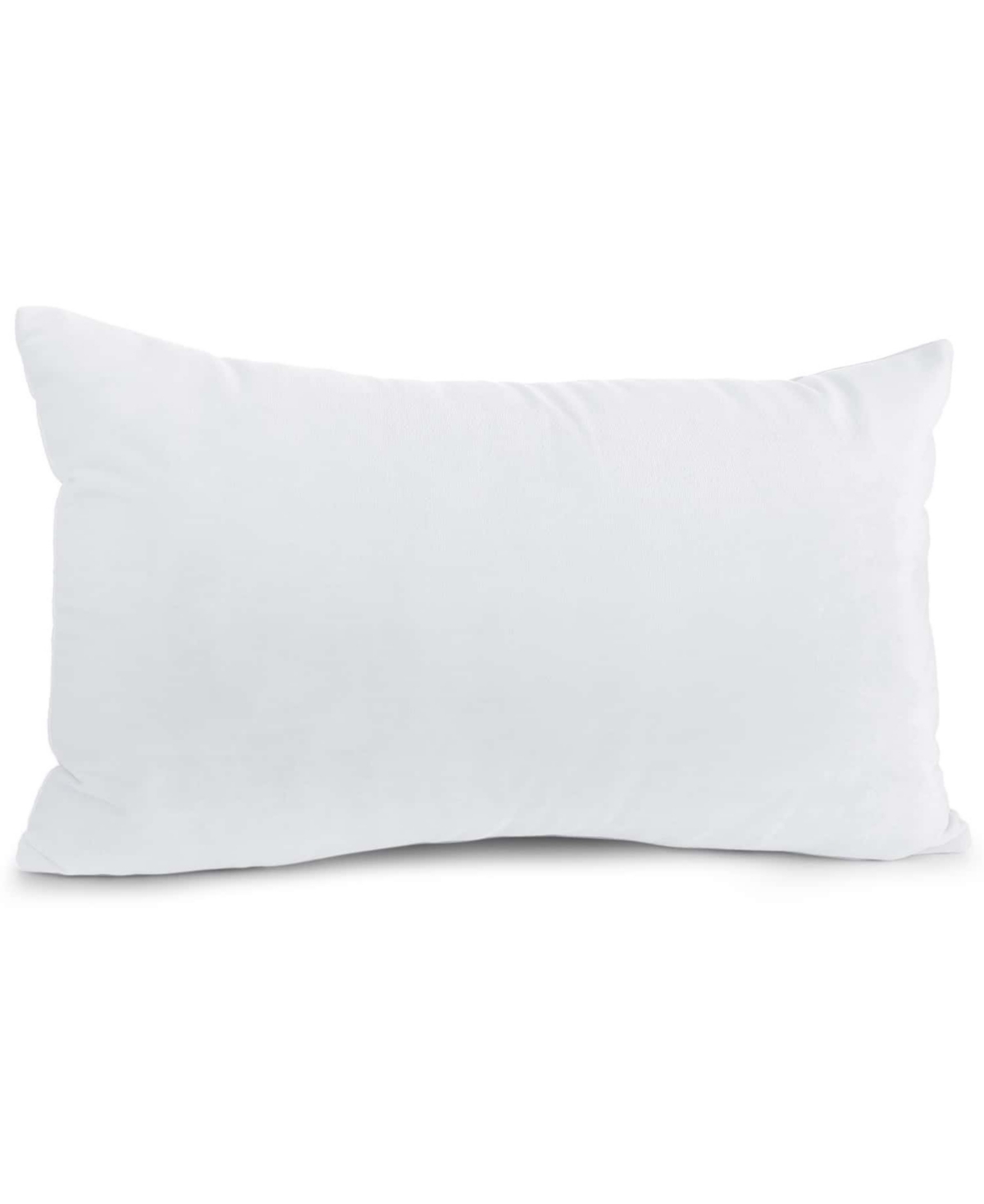 Nestl Elegant Velvet Removeable Cover 2-pack Decorative Pillows, 12" X 20" In White