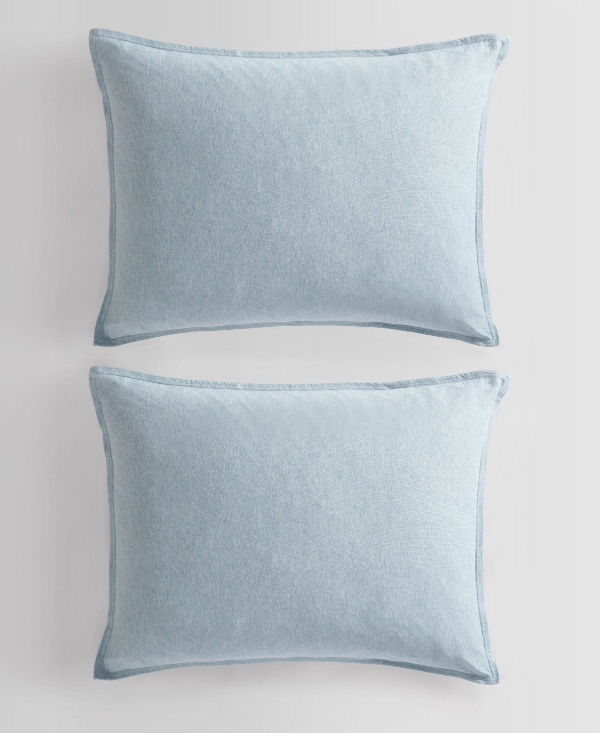 Calvin Klein Modern Cotton Melange Tencel Jersey 3 Piece Duvet Cover Set, King In Aqua Blue
